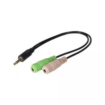 Exertis Connect CTIA Προσαρμογέας headset - 3,5mm TRRS σε Dual TRS (διαχωριστής ακουστικών/μικροφώνου) 721135