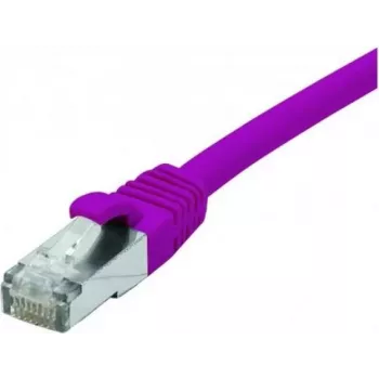 EXERTIS CONNECT Cat. 6 F/UTP Χάλκινο PoE Χωρίς αλογόνα βιολετί 0,3m Καλώδιο δικτύου με Snagless Boot 854409