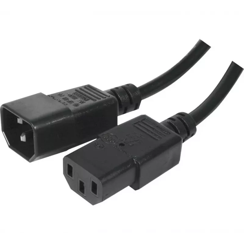 EXERTIS CONNECT Καλώδιο επέκτασης IEC C13 μαύρο 7,5m (EXC808051)
