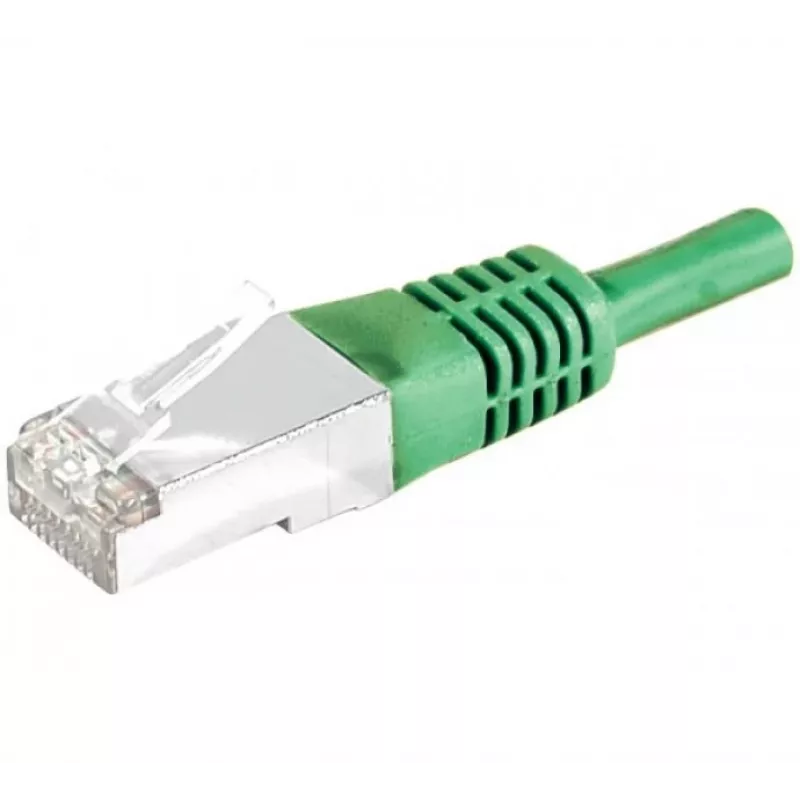 EXERTIS CONNECT Καλώδιο Patch Cat.6 S/FTP, 0,15 m, πράσινο 856812
