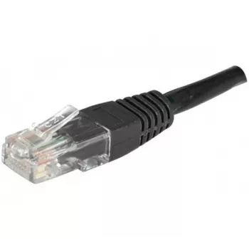 EXERTIS CONNECT Καλώδιο Patch Cat.6 U/UTP, 3m, μαύρο 854235