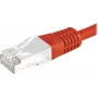 EXERTIS CONNECT Καλώδιο Patch Cat.6 S/FTP, 0,3m, κόκκινο 856820