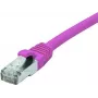 EXERTIS CONNECT Καλώδιο Patch Cat 6 F/UTP, PoE, χωρίς αλογόνα, ροζ, 0,3 m 854431