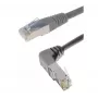 Exertis Connect Καλώδιο Patch Cat. 6A S/FTP, γωνιακό, γκρι, 3,0 m 854305