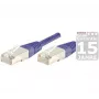 EXERTIS CONNECT Cat.6 S/FTP PiMF Καλώδιο Patch, μωβ, 3,0 m, Slim Snagless Boot 854457
