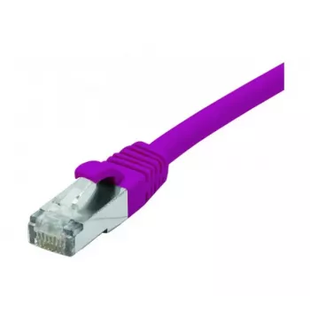 EXERTIS CONNECT Cat 6 F/UTP Καλώδιο Patch, PoE, χωρίς αλογόνα, μωβ, 25 m 854418