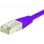 EXERTIS CONNECT CAT.6 S/FTP PiMF Καλώδιο Patch, μωβ, 1,0 m 854454