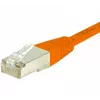 EXERTIS CONNECT CAT.6 S/FTP Καλώδιο Patch, PiMF, 0,15 m, πορτοκαλί 854463