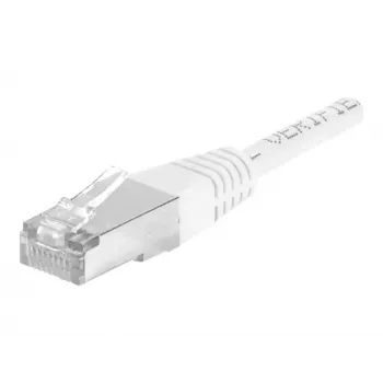 EXERTIS CONNECT Cat.6a F/UTP Καλώδιο Patch, 10m, μαύρο, 10 Gbps, RJ45, Λεπτό προστατευτικό κάλυμμα 850020