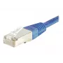 EXERTIS CONNECT Cat.5e F/UTP καλώδιο patch, RJ45, μπλε, 0,3 m 857111