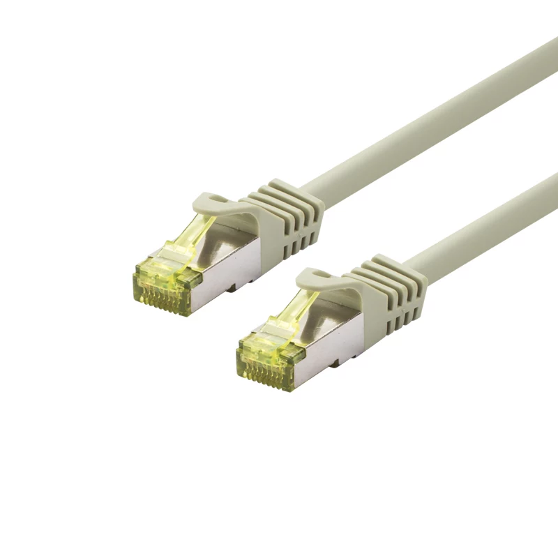 EXERTIS CONNECT Cat.6A S/FTP καλώδιο patch, 90 m, γκρι, 10 Gbps, Slim Snagless Boot 857795