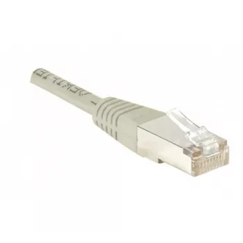 EXERTIS CONNECT Cat5e F/UTP καλώδιο patch, γκρι, 0,15 m, Slim Snagless Boot 857800