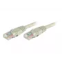 EXERTIS CONNECT Dexlan Cat6 U/UTP RJ45 καλώδιο patch, 3m, γκρι 854185