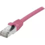 EXERTIS CONNECT Cat 6A S/FTP καλώδιο patch, ροζ, 0,15 m, Slim Bend Protection 854373