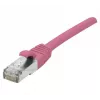 EXERTIS CONNECT Cat 6A S/FTP καλώδιο patch, ροζ, 0,15 m, Slim Bend Protection 854373