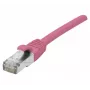 Exertis Connect 854385 Καλώδιο Patch Cat 6A S/FTP (PiMF), 25 m, ροζ, Slim Bend Protection