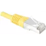 EXERTIS CONNECT Καλώδιο Patch Cat.6 S/FTP PiMF, κίτρινο, 0,3m, Slim Snagless Boot 856822