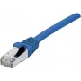 EXERTIS CONNECT Cat6 F/UTP PoE αλογονούχο μπλε Patchkabel, 25 m 854401