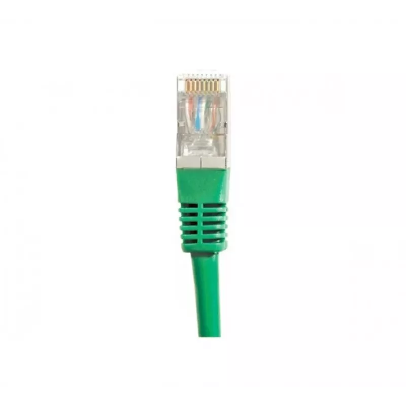 EXERTIS CONNECT S/FTP PiMF CAT.6 Patchkabel, πράσινο, 0,7 m, Slim Bend Protection 856839