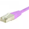 EXERTIS CONNECT CAT.6 S/FTP PiMF Patchkabel, ροζ, 2,0 m 854482