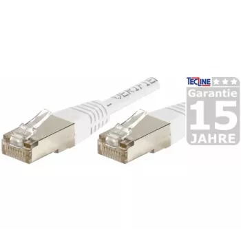 EXERTIS CONNECT Cat.6 S/FTP PiMF καλώδιο patch, λευκό, 15 m 856923