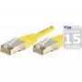 EXERTIS CONNECT Cat.6 S/FTP καλώδιο patch, PiMF, κίτρινο, 20 m 856927