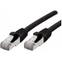 Exertis Connect 858484 Cat6a S/FTP καλώδιο δικτύου, 1 m, μαύρο