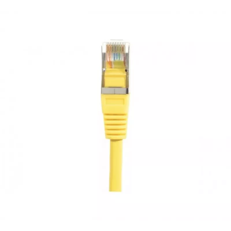 EXERTIS CONNECT Cat.6 F/UTP καλώδιο patch, κίτρινο, 1,5 m, Slim Snagless Boot 857930