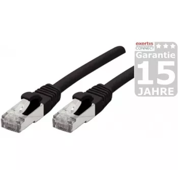 Exertis Connect 858493 Cat6a S/FTP καλώδιο δικτύου, 25 m, μαύρο