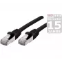 Exertis Connect 858493 Cat6a S/FTP καλώδιο δικτύου, 25 m, μαύρο