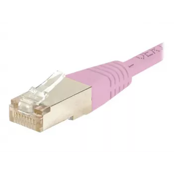 Exertis Connect 854478 Cat6 S/FTP καλώδιο patch, ροζ, 0,5 m, RJ45