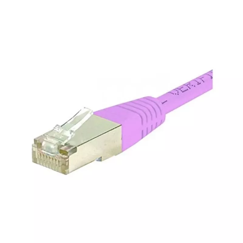 Exertis Connect 854478 Cat6 S/FTP καλώδιο patch, ροζ, 0,5 m, RJ45