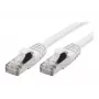 EXERTIS CONNECT S/FTP Cat 6A καλώδιο patch, λευκό, 1,0 m, Slim Snagless Boot 858500