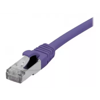 EXERTIS CONNECT Cat 6A S/FTP καλώδιο patch, μωβ, 0,15 m 858513