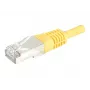 EXERTIS CONNECT Cat.6A S/FTP Patch καλώδιο, 1,5m, κίτρινο, Slim Snagless 858332