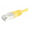 EXERTIS CONNECT Cat.6A S/FTP Patch καλώδιο, 1,5m, κίτρινο, Slim Snagless 858332