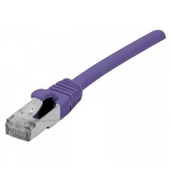 EXERTIS CONNECT Cat 6A S/FTP Patch καλώδιο, μωβ, 3,0 m, Slim Snagless Boot 858519