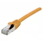 EXERTIS CONNECT S/FTP Cat 6A Patch καλώδιο, 15 m, πορτοκαλί, Slim Snagless 858539