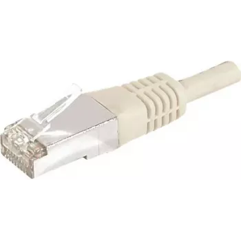 EXERTIS CONNECT CAT.6a F/UTP Patch καλώδιο, 0,3 m, γκρι, 10 Gbps 859501