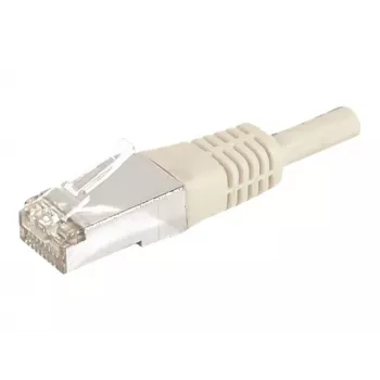EXERTIS CONNECT CAT.6a F/UTP Patch καλώδιο, 0,3 m, γκρι, 10 Gbps 859501