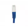 EXERTIS CONNECT CAT.6 S/FTP PiMF Patch καλώδιο, RJ45, μπλε, 0,15 m 856814