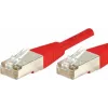 Exertis Connect 856847 Cat6 S/FTP Καλώδιο Patch, 1 m, Κόκκινο
