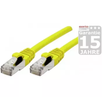 Exertis Connect 858420 Cat6a S/FTP Καλώδιο Δικτύου Patch, 1 m, Κίτρινο