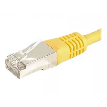 EXERTIS CONNECT Cat.6a F/UTP Καλώδιο Patch, 1 m, Κίτρινο, 10 Gbps 859563