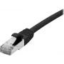 EXERTIS CONNECT Cat 6A S/FTP Καλώδιο Patch, 0,15 m, Μαύρο 858481