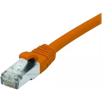 EXERTIS CONNECT 858530 Cat 6A S/FTP Καλώδιο Patch, 0,3 m, Πορτοκαλί, Slim Boot