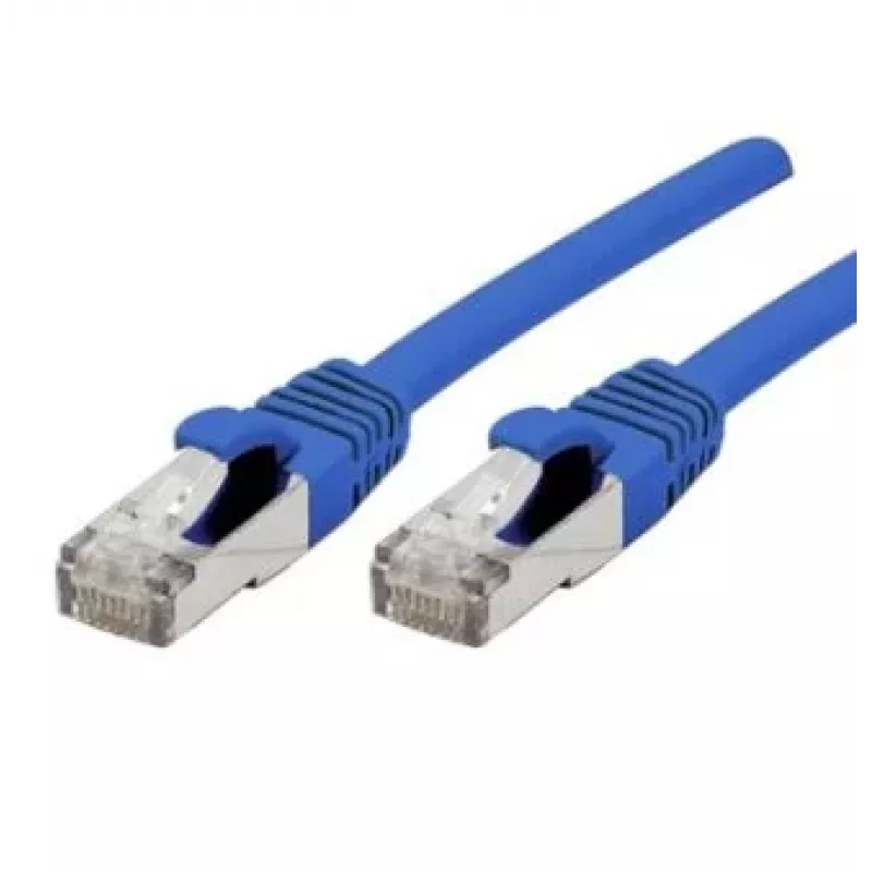 EXERTIS CONNECT Cat 6A S/FTP Καλώδιο Patch, 10m, Μπλε 858458