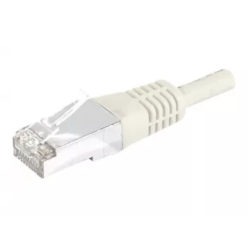 EXERTIS CONNECT 859510 Cat.6a F/UTP Patchkabel, 15 m, γκρι, 10 Gbps, Slim Boot