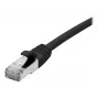 EXERTIS CONNECT 858482 Cat 6A S/FTP Patchkabel, 0,3 m, μαύρο, Slim Boot