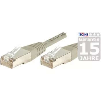 EXERTIS CONNECT CAT.6a F/UTP Patchkabel, 25 m, γκρι, 10 Gbps 859512